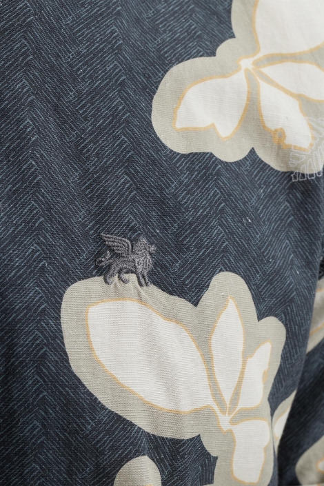 Vanguard short sleeve shirt printed tencel